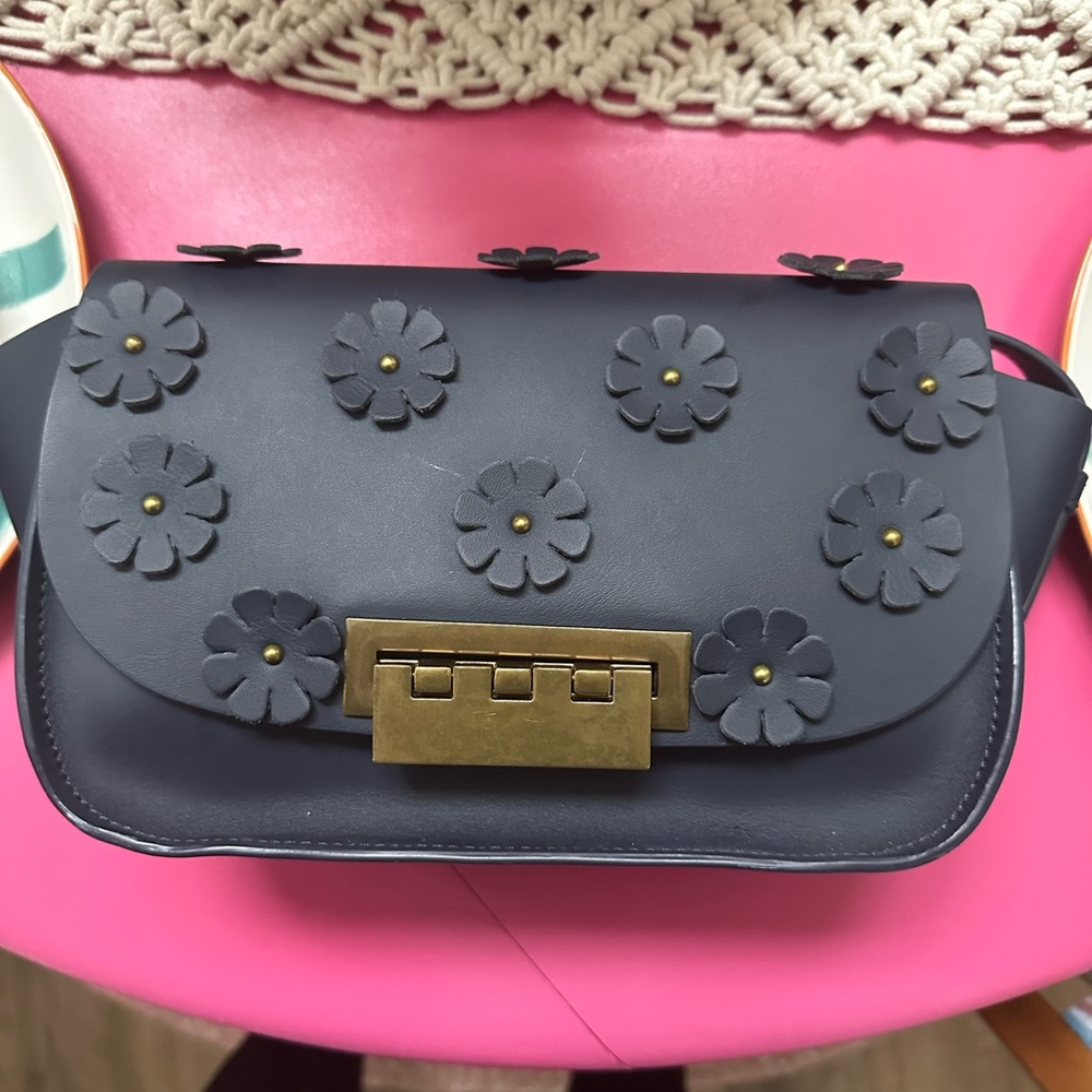ZAC Zac Posen 3D Flower Crossbody Bag